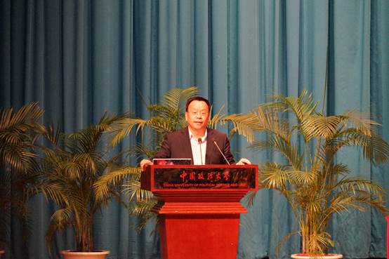 以诚信承载厚德，以公平践行明法——时建中副校长在商学院2018级新生入学典礼上的讲话