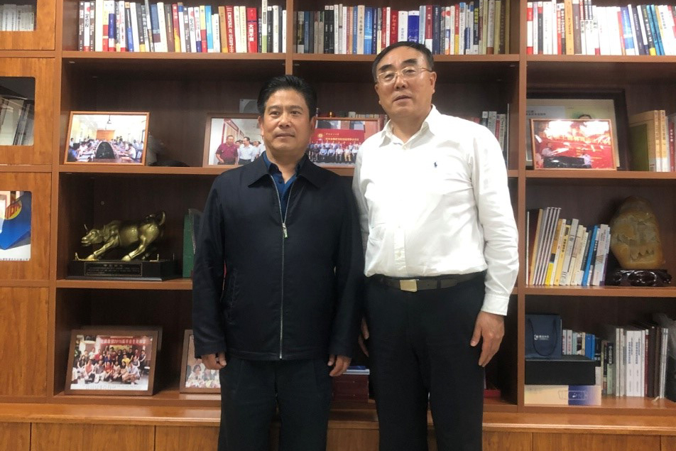 中国国际贸易促进委员会副会长张慎峰来访商学院